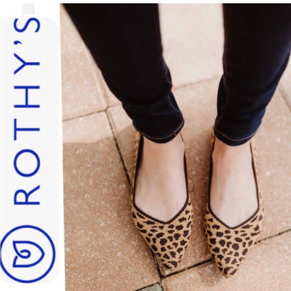 Rothy's Shoes - ⭐️Rothy's The Point Leopard size 7.5⭐️